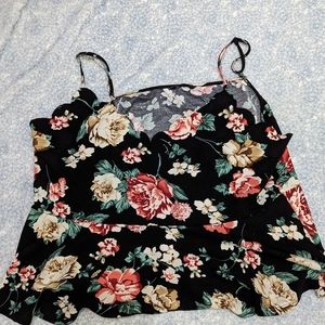 Floral tank top